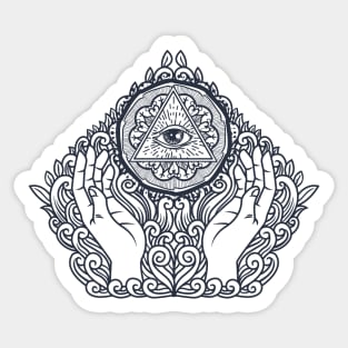 Evil eye Sticker